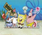 SpongeBob ve bazı arkadaşlarını